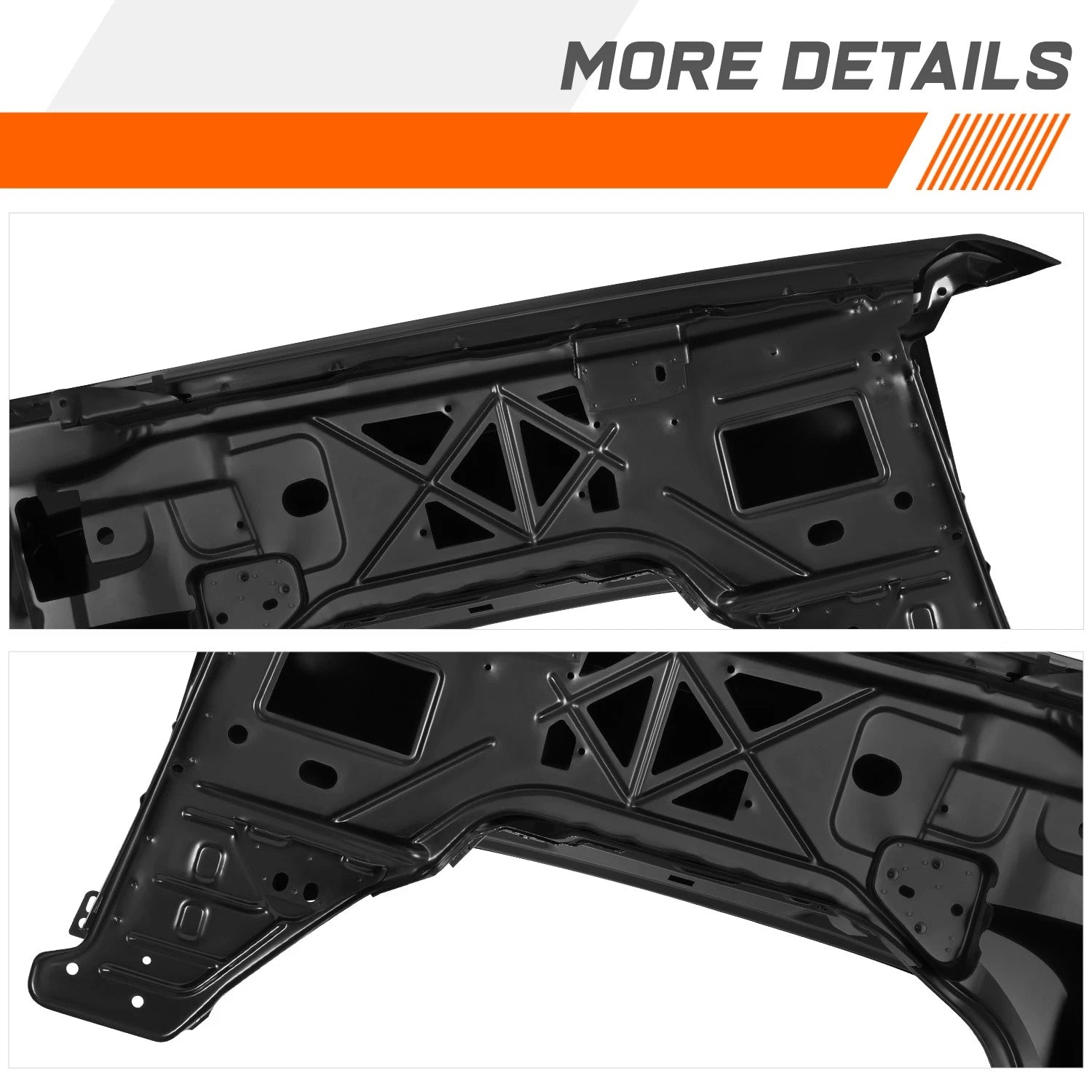 Chrome Front Bumper Face Bar for Dodge Ram 1500 2500 3500 (1994–2002)