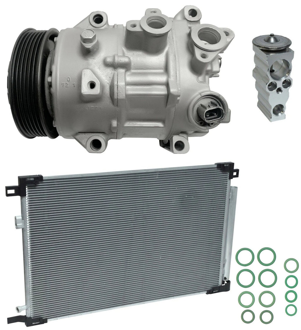 AC Compressor Kit with Condenser for Toyota Camry 2.5L (2018–2019)