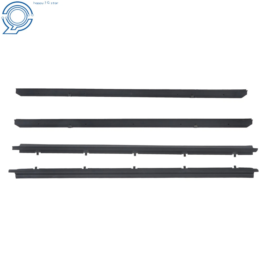 Set of 4 Window Sweep Felts Weatherstrip for Chevy S10 (1982–1993)