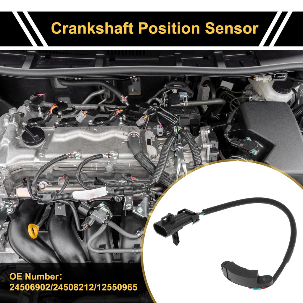 1 Pc Crankshaft Position Sensor No.24506902 for Chevrolet Malibu (1997–2003)