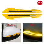 Reflective Safety Side Mirror Cap Film Stickers for Universal Fit (2X)
