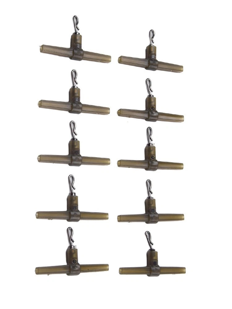 10X Anti Crimp Swivels with Swivel Rings for Fishing Accessories