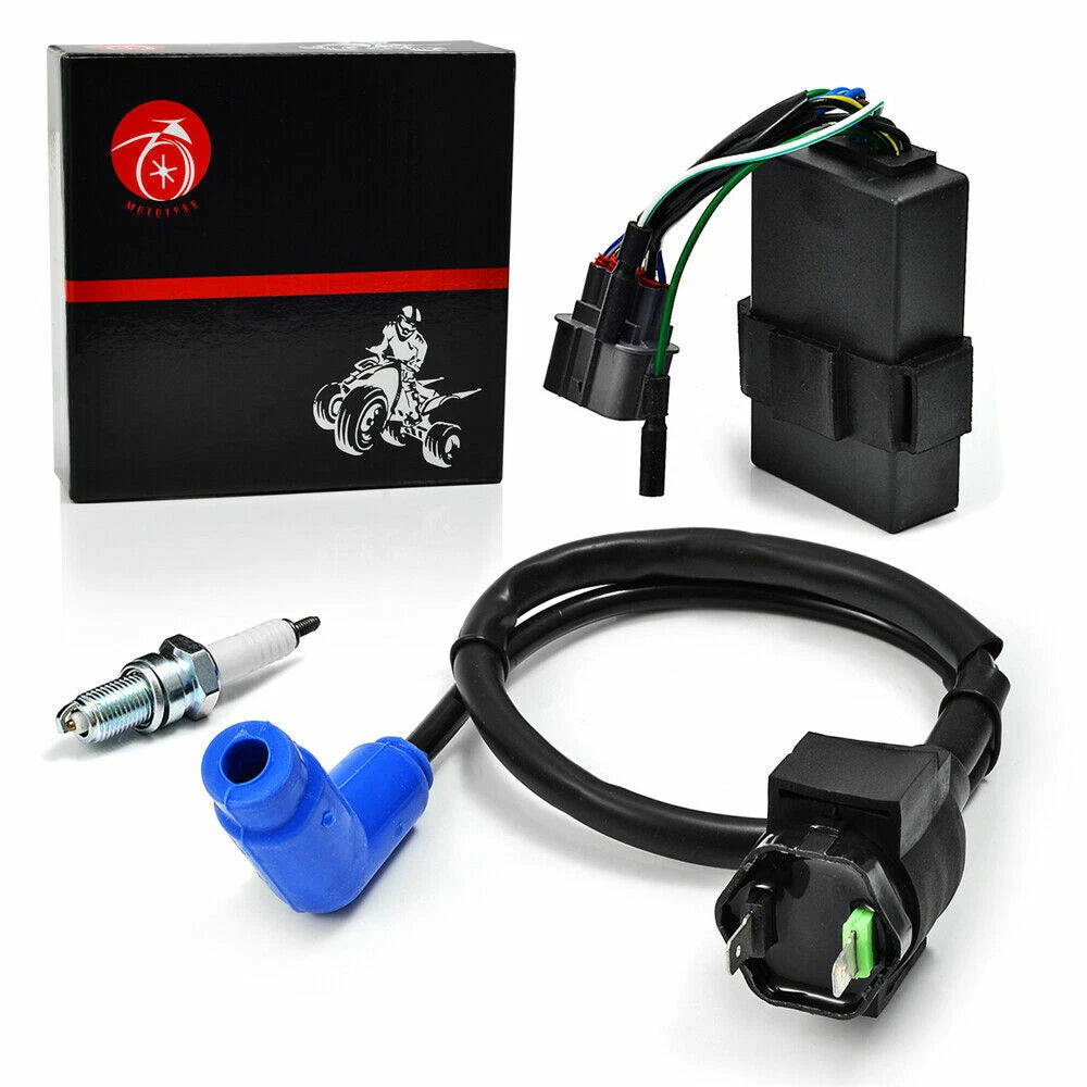 Ignition Coil Spark Plug CDI for Honda Rancher TRX350 (2000–2005) 30410-HN5-671