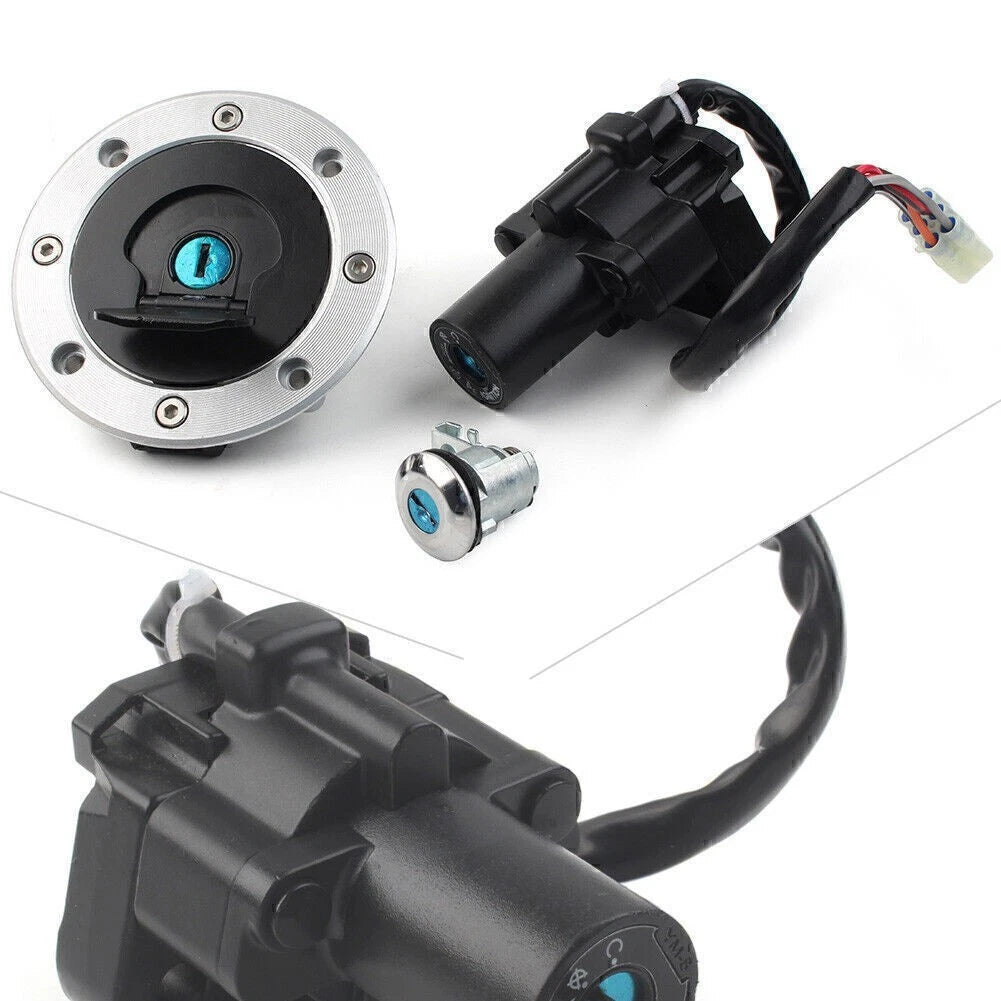 Ignition Switch & Fuel Gas Cap Cover Key Set for Suzuki GSXR1300 (2000–2007)