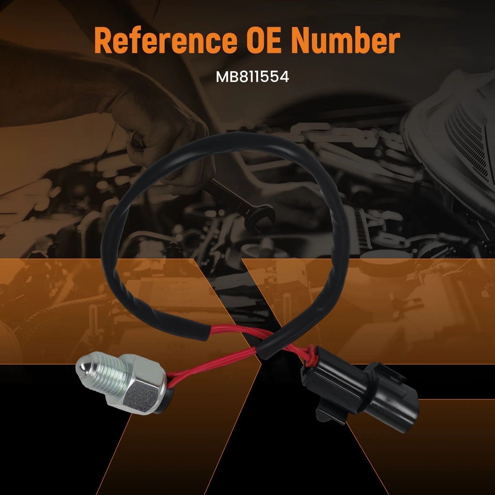 4WD Dashboard Indicator Switch for Mitsubishi Montero Space Gear (1991–2000) MB811554