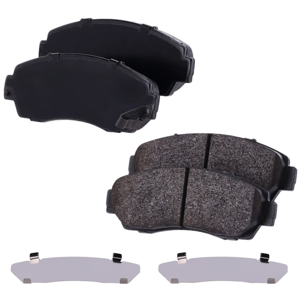 Front Ceramic Brake Pad Set for Honda CR-V, Subaru Legacy AWD