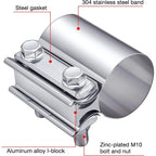 Set of 4 Exhaust Clamps for Make Model