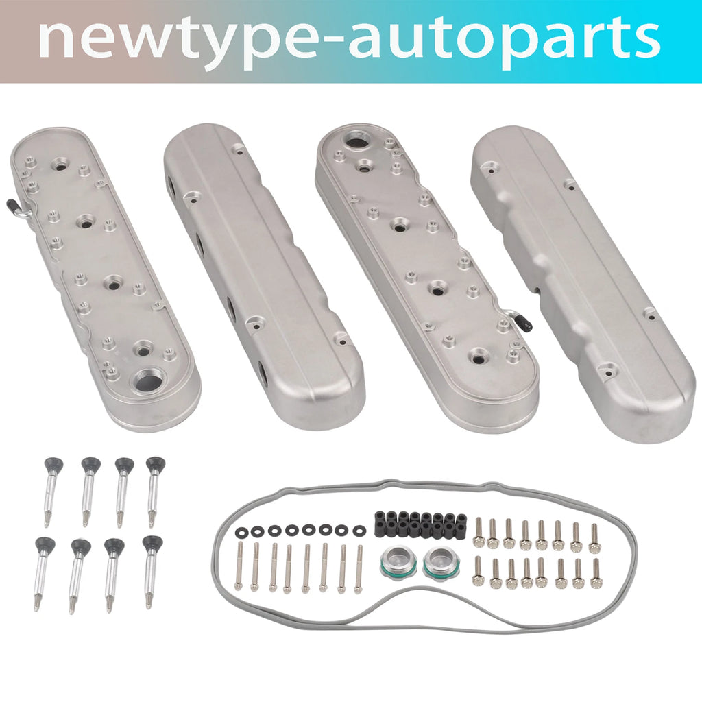 LS Smooth Cast Valve Covers for Chevy Small Block SB V8