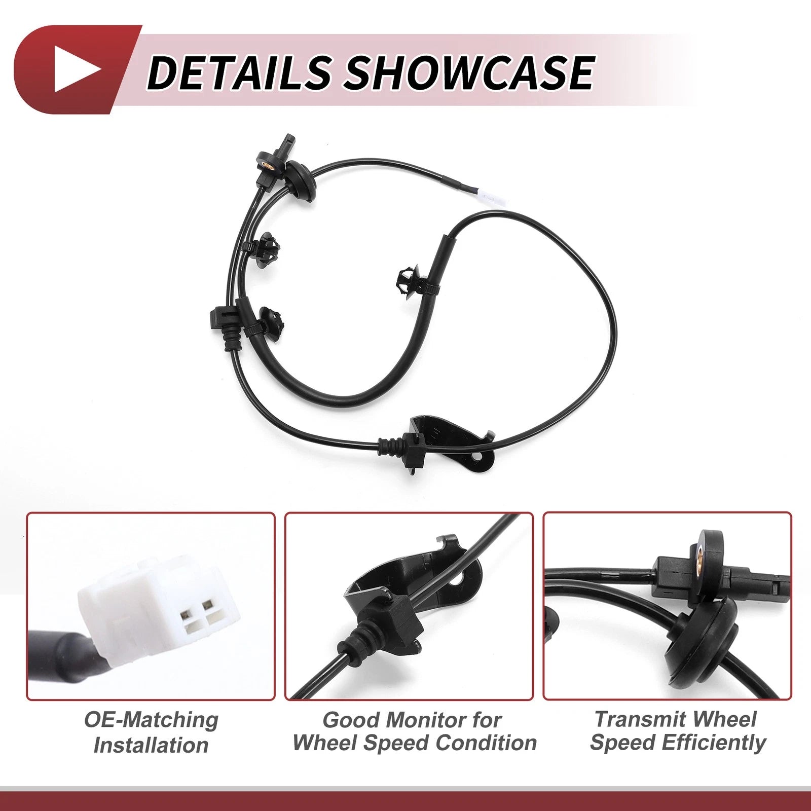 ABS Wheel Speed Sensor No. 57475TJ0M01 for Honda City (2009–2012)