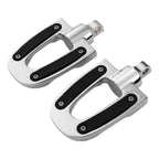 Chrome Footpeg Pegs for Harley Touring Road Street Glide