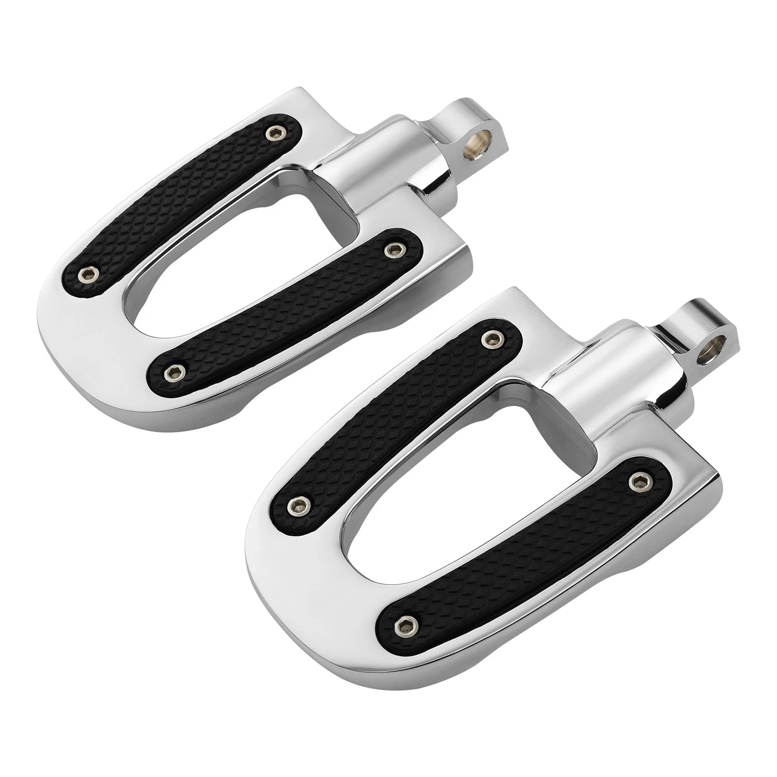 Chrome Footpeg Pegs for Harley Touring Road Street Glide