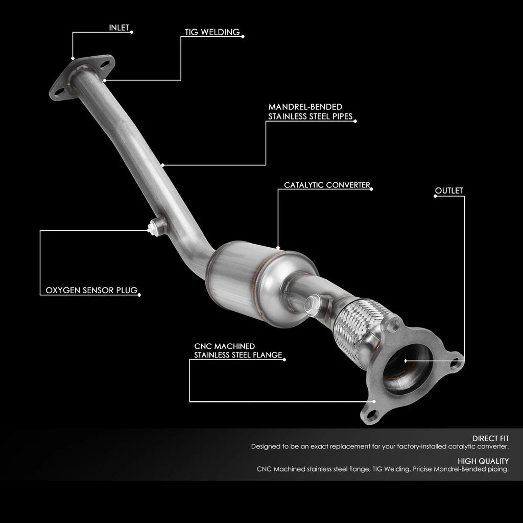 Center Catalytic Converter Manifold Assembly for Chevrolet Cobalt Pursuit Ion (2005–2007)