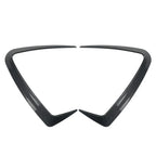 Carbon Fiber Front Bumper Side Spoiler Trim for BMW X3 G45 (2025+)