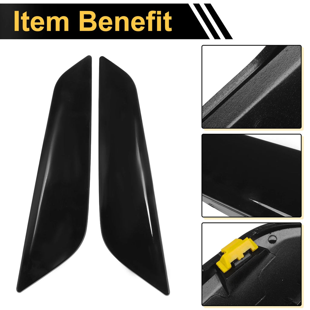 Air Flow Fender Vent Cover Trim for BMW 5 Series G30/G31 (2017–2023) Gloss Black 1 Pair