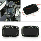 L&R ShallowCut Brake Master Cylinder Cover for Harley Touring 2014-2016