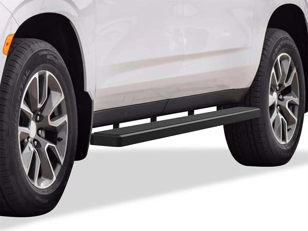 Running Boards for Chevy Suburban (2021–2026) Matte Black 5 Inches