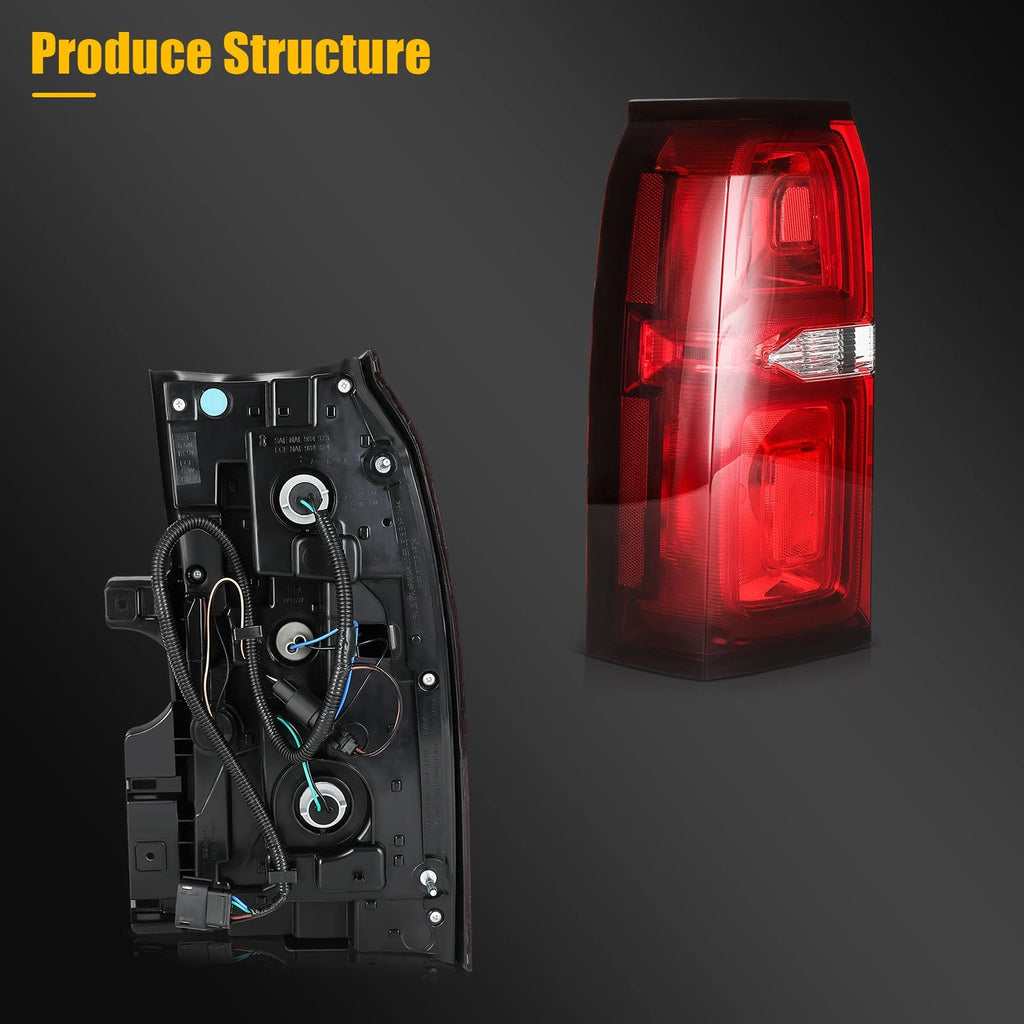 Left Taillight Assembly for Chevrolet Suburban/Tahoe (2015–2020)