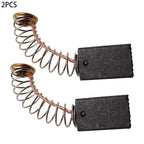 2X Replacement Carbon Brushes for Electric Motor Performance