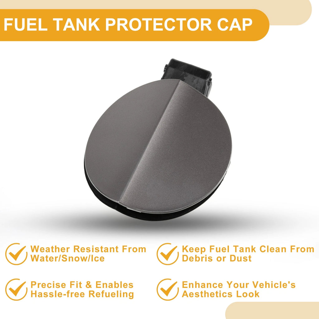Fuel Tank Door Cap for Volkswagen CC (2006–2012) Dark Gold Tone