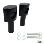 Hefty Springer 1.25" Mount Handlebar 4" Riser Kit for Harley Honda VTX130 (2002–2009)