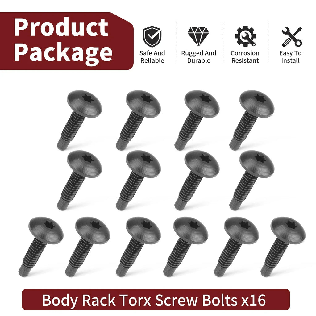 16x Body Rack Bolts for Polaris Classic Dragon Fusion