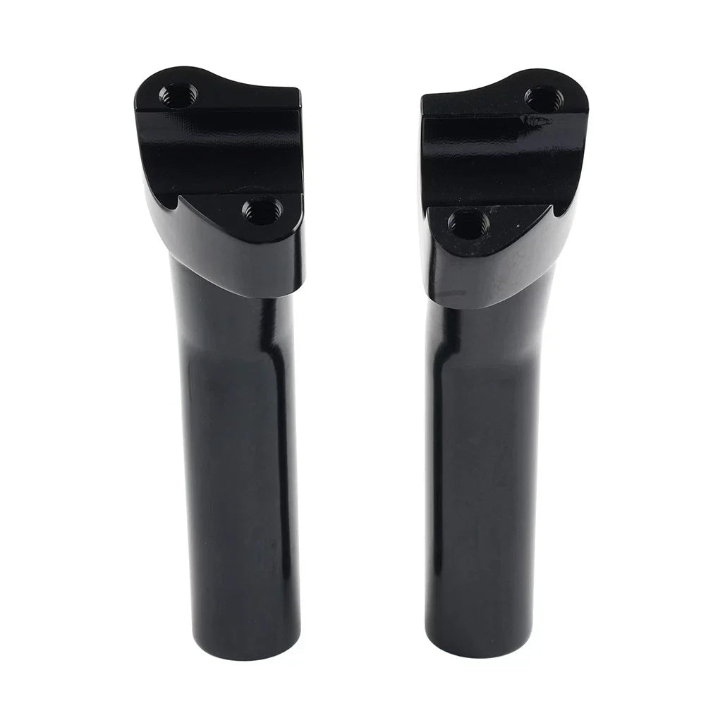 5.5" CNC Pullback Handlebar Risers for Harley Dyna Softail Sportster (2004-2023)
