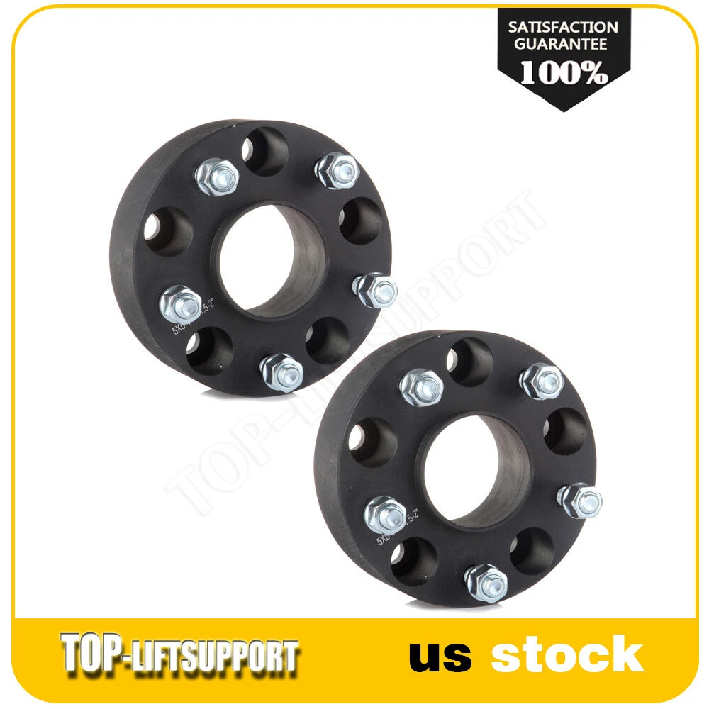 2X 2" Wheel Spacers Hubcentric for Jeep Wrangler JK JKU