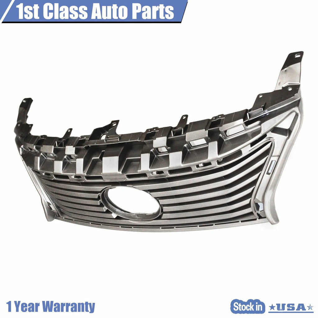 Set of 2 Silver Grilles for Lexus ES350 ES300h (2013-2015)