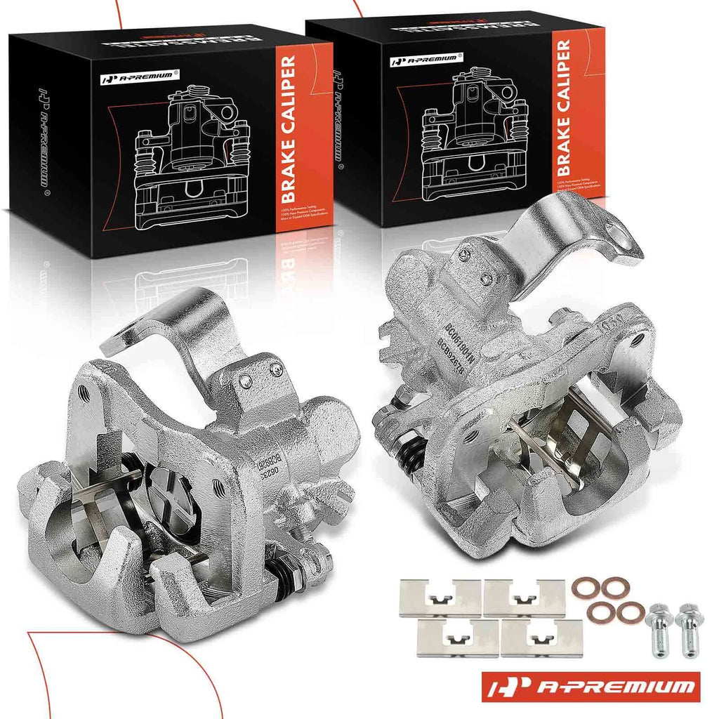 2X Rear Brake Calipers with Bracket for Honda Civic (2002–2005)