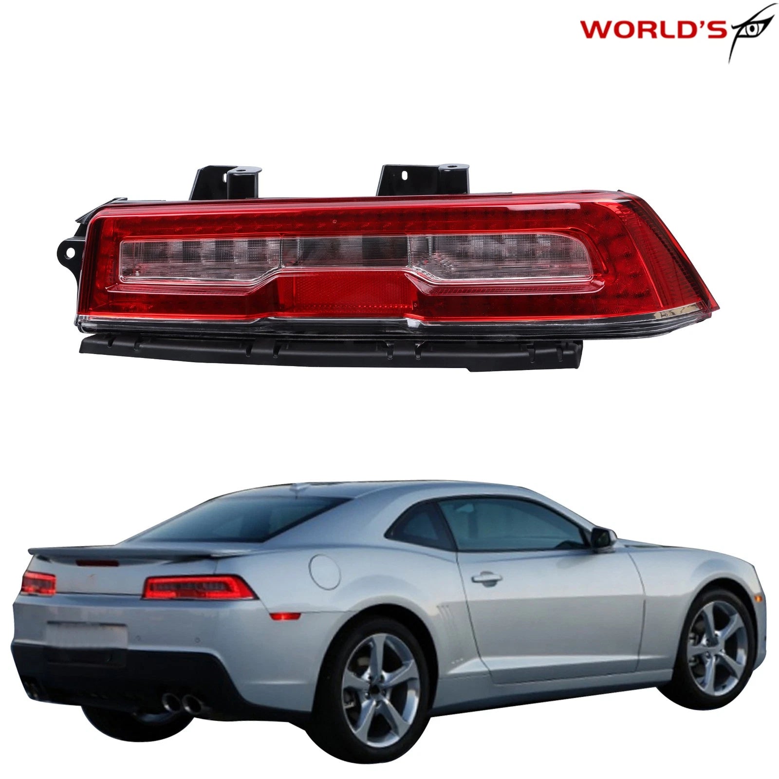 Passenger Side Tail Light for Chevy Camaro (2014–2015) LED Brake Lamp