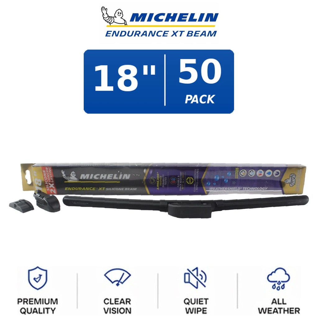 Set of 2 Michelin Endurance XT Beam Wiper Blades 18" (All-Weather)