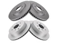 Set of 2 Front and Rear Brake Rotors for Suzuki Equator (2009–2012) SK691FQ
