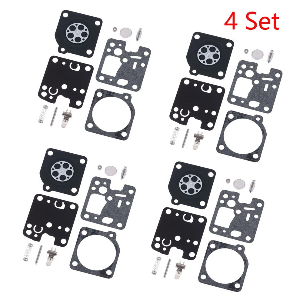 Set of 4 Carburetor Gasket Kit for Echo SRM230 SRM231 ES230 (Zama RB-107)