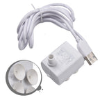 Noiseless USB Submersible Water Pump 200L/H for Fish Tanks