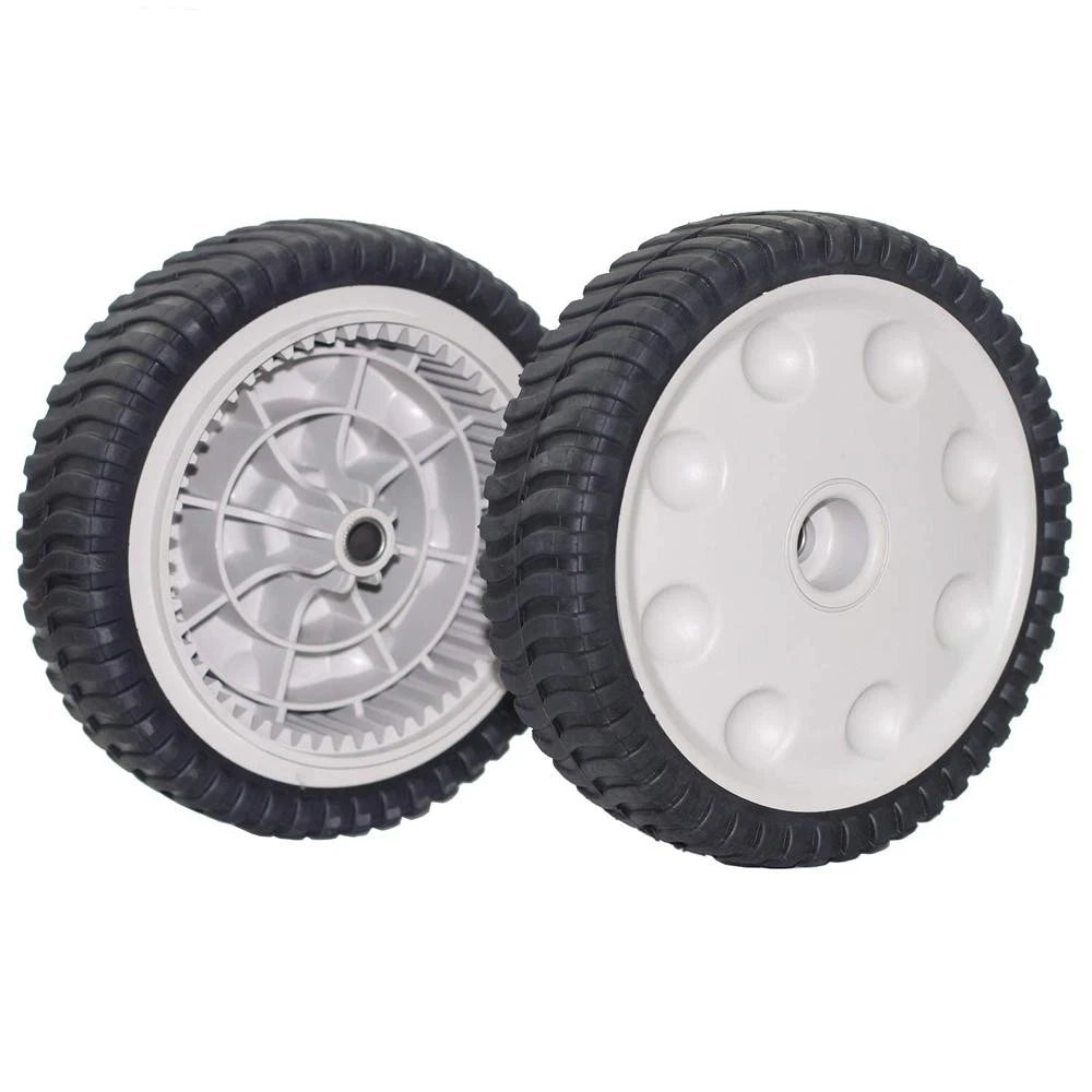 2 Drive Wheel Light Gray for Cub Cadet Troy Bilt (734-04018A, 734-04018C)