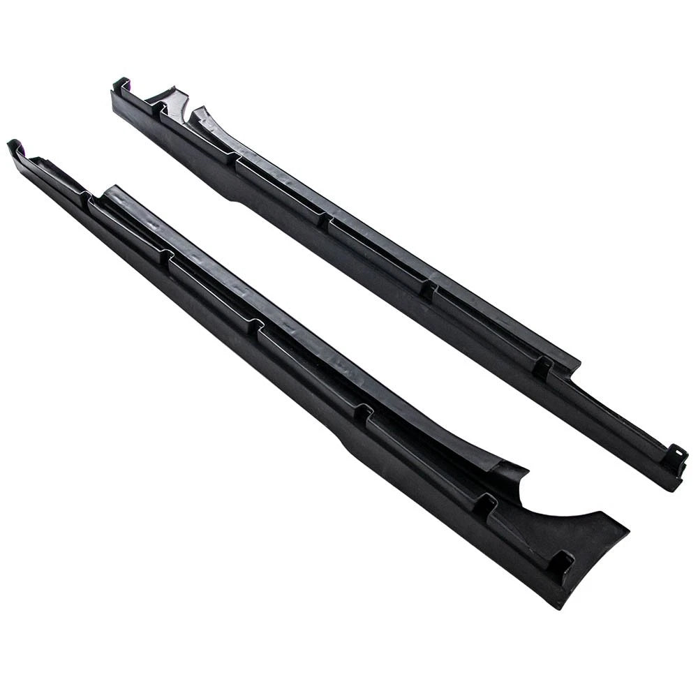 2X Side Skirt Extensions for Maserati Ghibli & Q4 (2014–2016) Black