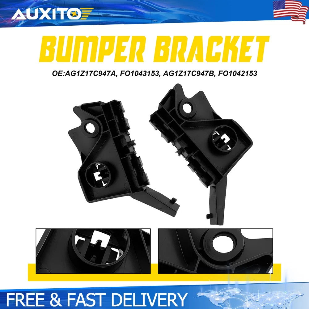 Front Outer Bumper Cover Support Bracket for Ford Taurus (2010–2019) AG1Z17C947A B