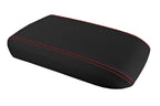 Console Lid Pull Over Cover for Ford Mustang (2005–2009) Red Stitch