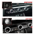 Engine Start Push Button + AC Climate Control Cover for Honda Civic (2022-2026)