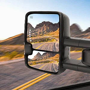 Power Heated Turn Signal Towing Mirrors for Silverado Sierra (2007-2013)
