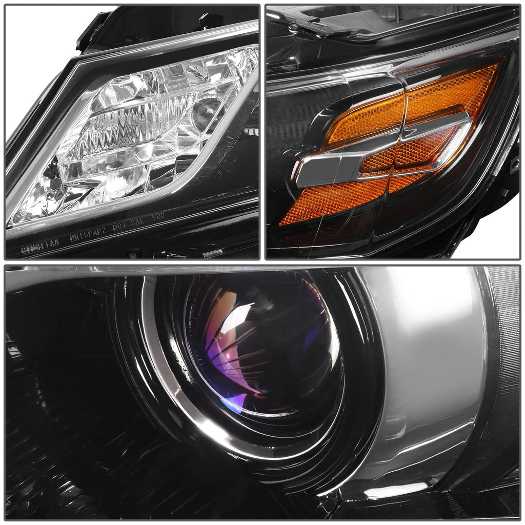 1pc Projector Headlight Lamp Assembly for Chevy Impala (2014–2020)