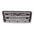 Replacement Black Chrome/Matte Plastic Front Grille For 2010-2015 GMC Terrain