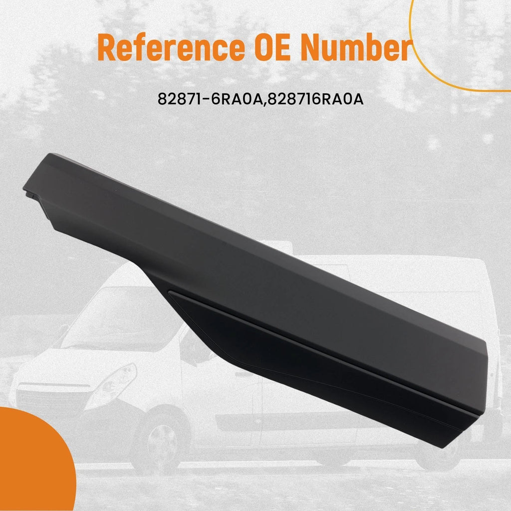 Door Lower Molding Trim for Nissan Rogue (2021–2023) 82871-6RA0A Rear Left