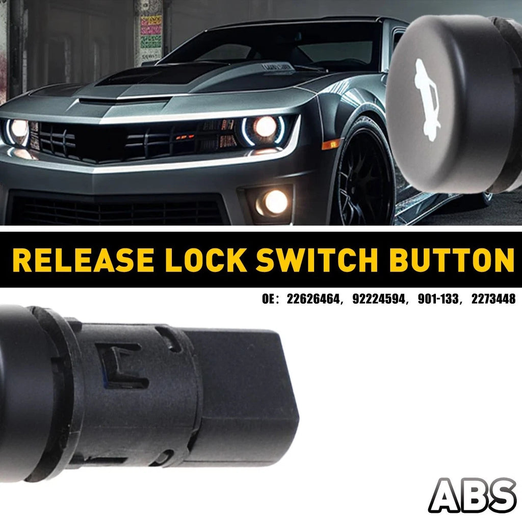 Trunk Release Lock Switch Button for Chevrolet Camaro (2010–2015) 92224594 EV