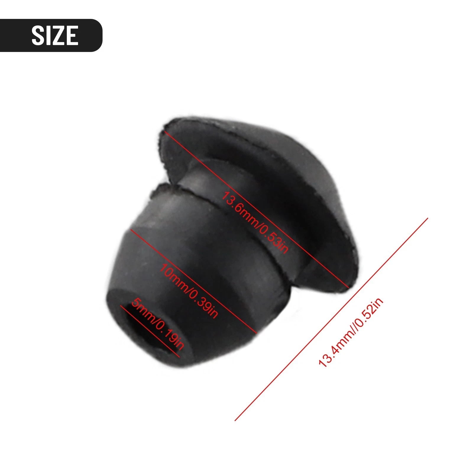 5 Pcs Fuel Line Grommet for Stihl BG75 FS40 HT75 FS85 (N/A)