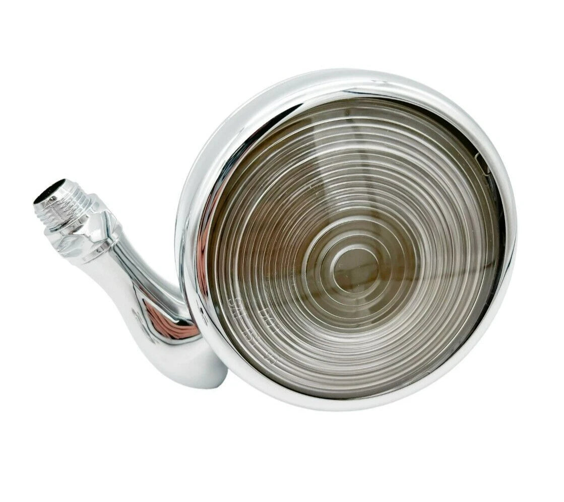 Chrome Teardrop Dummy Spot Light Outside Mount for Left or Right Side (Universal)
