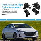 Set of 2 Engine Motor Trans Mounts for Hyundai Elantra 2.0L (2001–2006) 640283776850