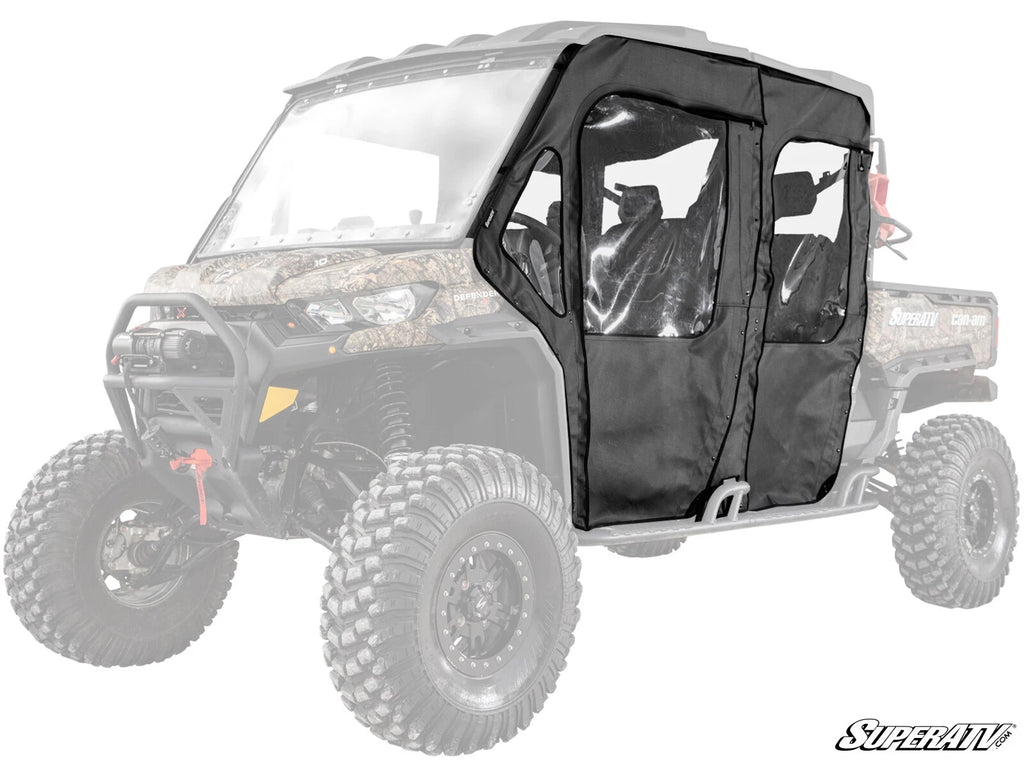 Primal Soft Cab Enclosure Doors for Can-Am Defender MAX (2016–2023)