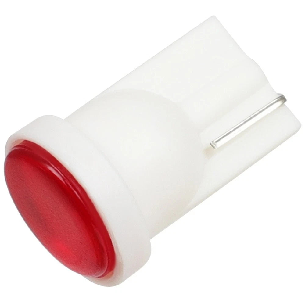 Set of 20 Red T10 168 194 COB LED Bulbs for Instrument Panel