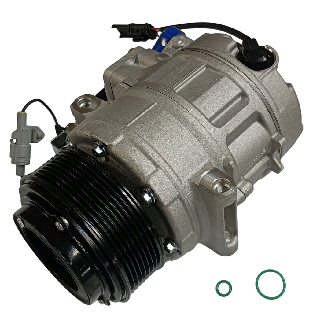 AC Compressor w/8-Groove Pulley for BMW 335i 435i 535i 640i M2 M3 X5 X6 (2007–2019) CO29221C